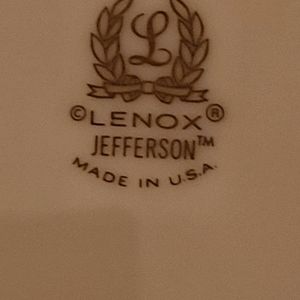 Lenox Jefferson plates